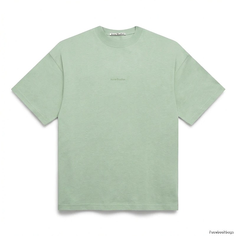 Acne Studios minimalist style light green T-shirt