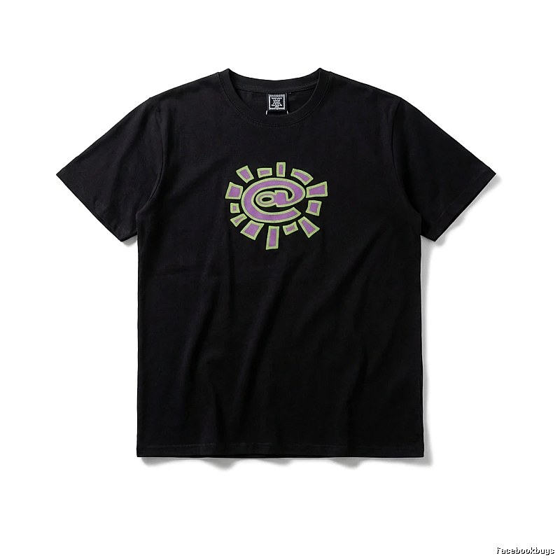 ADWYSD Trendy Brand Printed Black T-shirt