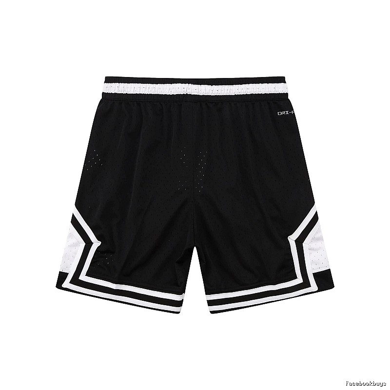 AJ Sporty Black and White Shorts