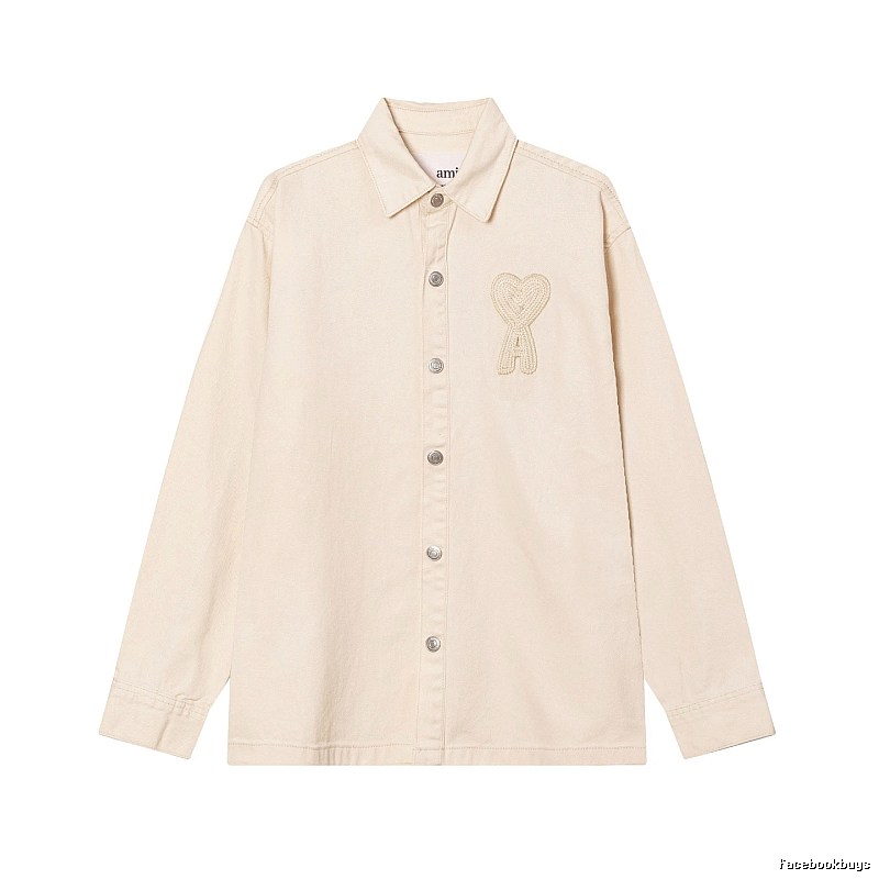 AMI Embroidered Love Style Shirt