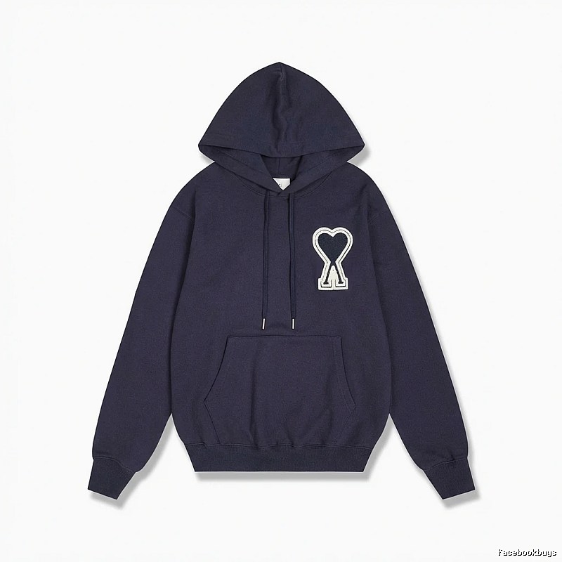 AMI Heart Pattern Hoodie