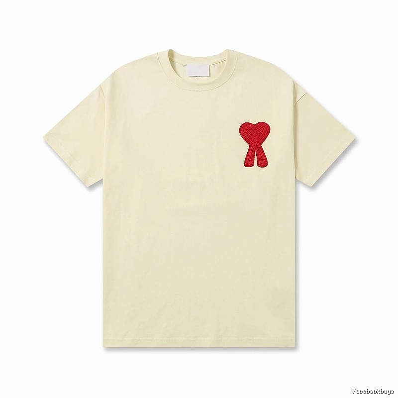 AMI Love Embroidery Style T-shirt
