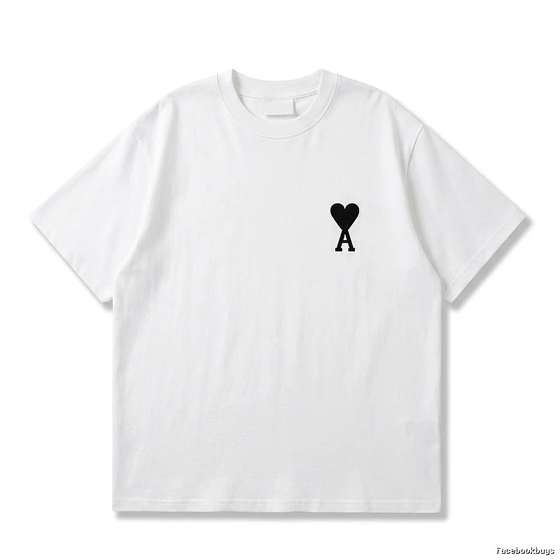AMI Love Simple White T-shirt