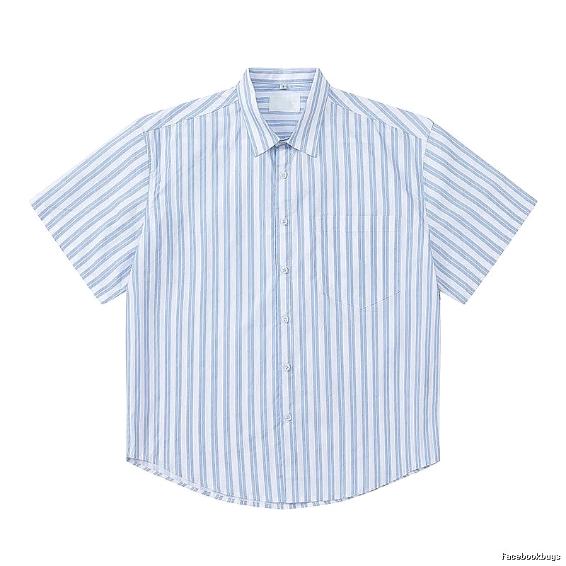 AMI Stripe Minimalist Style Shirt