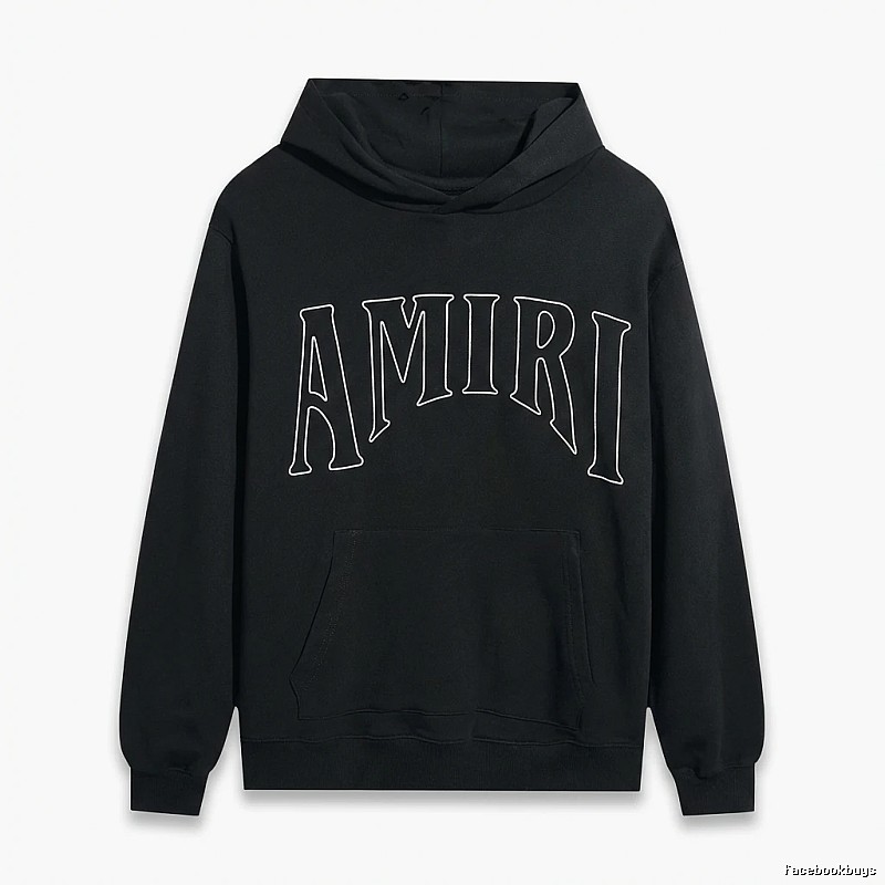AMIRI Alphabet Style Black Sweatshirt