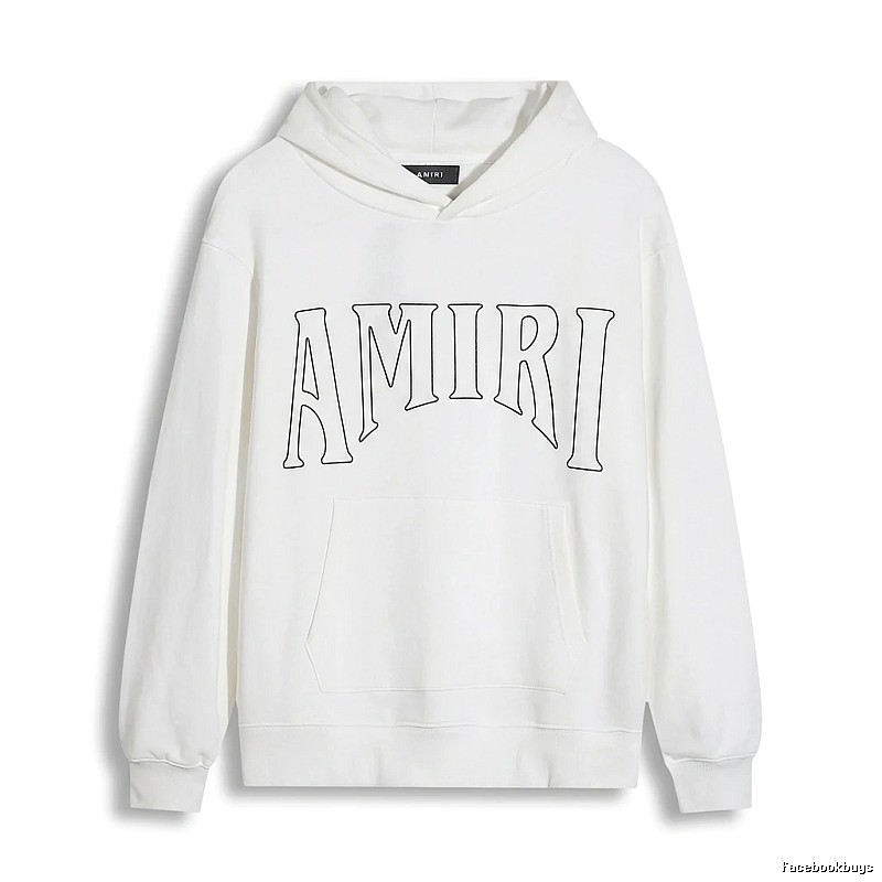 AMIRI Alphabet Style White Sweatshirt
