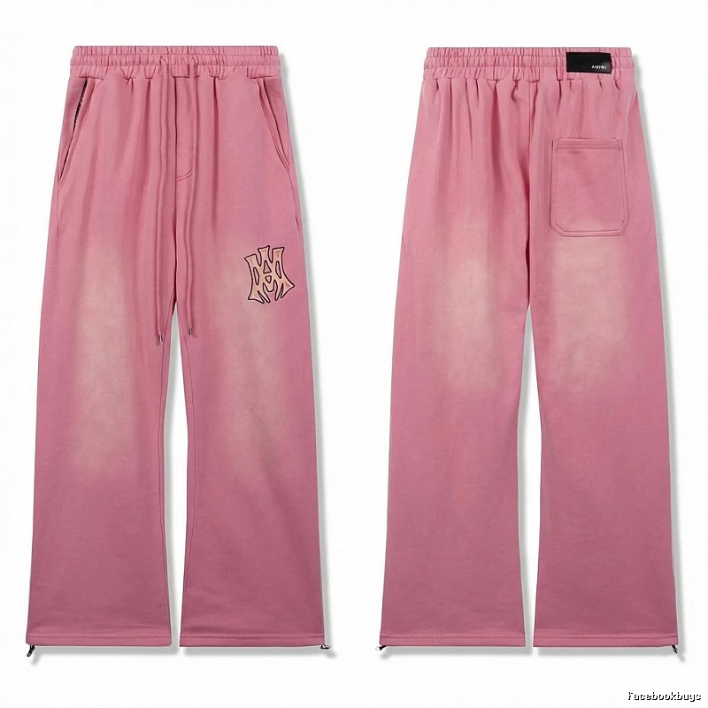AMIRI casual style pink long trousers
