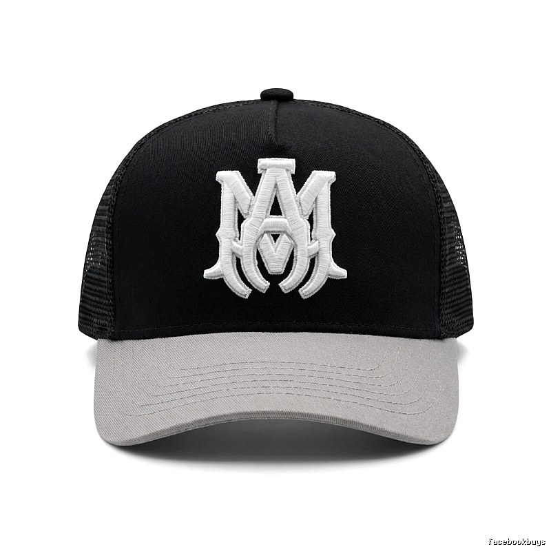 AMIRI Embroidered Trendy and Cool Black Hat