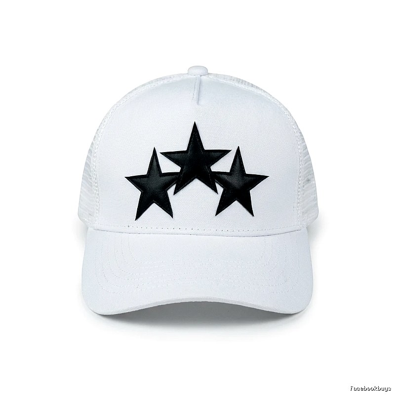AMIRI Star Trendy White Hat