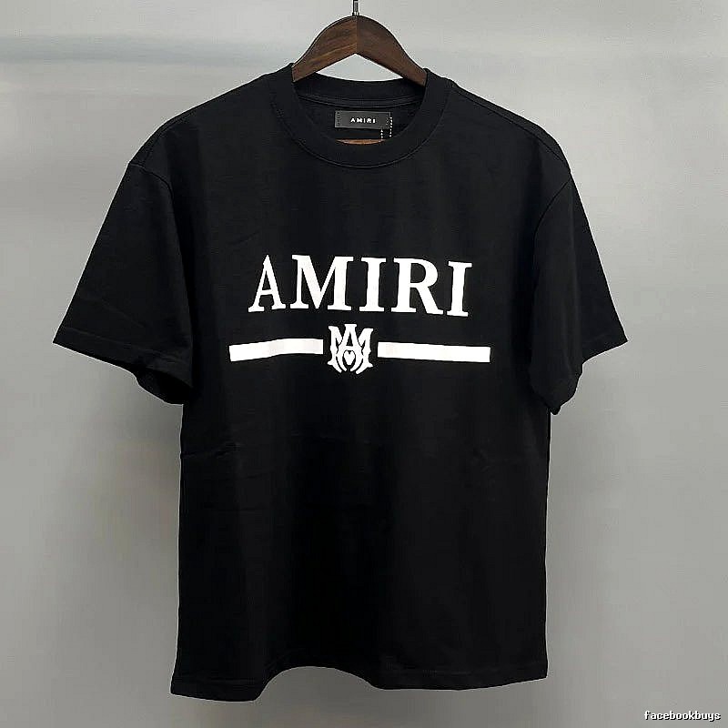 Amiri White Black Records Graphic T-Shirt Signature Detail
