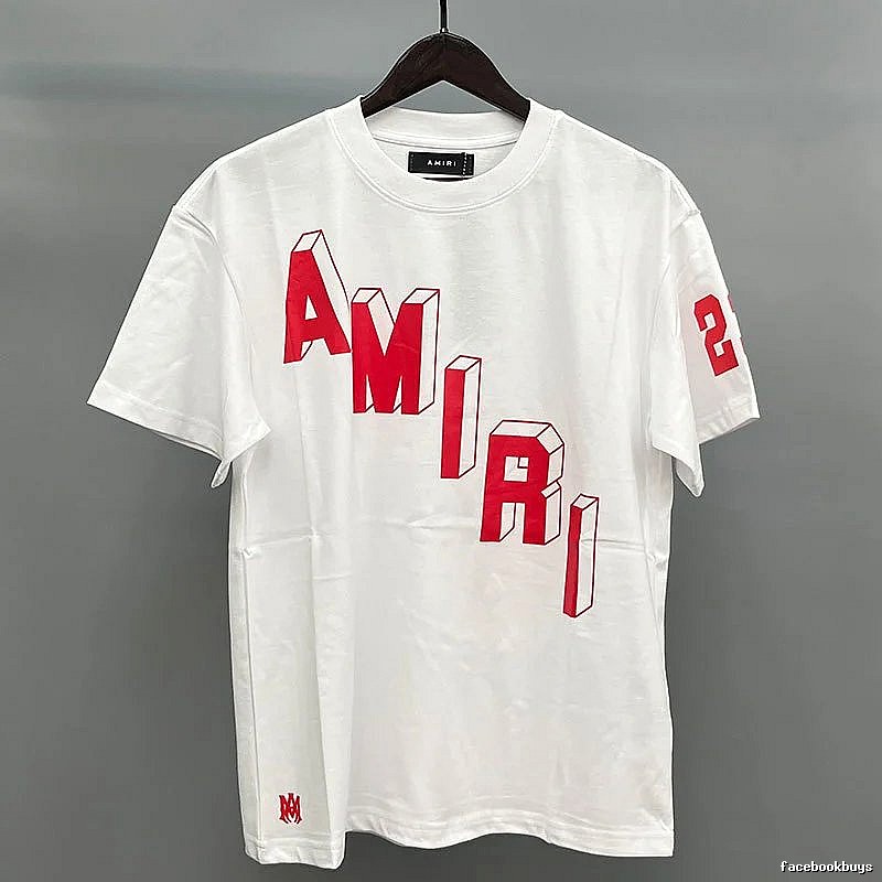 Amiri White Records Graphic T-Shirt Training Look