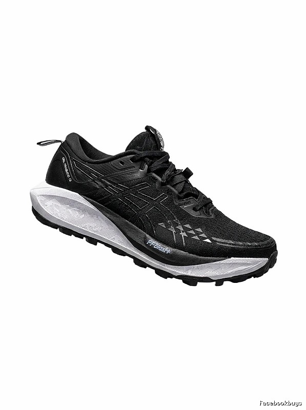 ASICS Trail Running Black Running Shoes