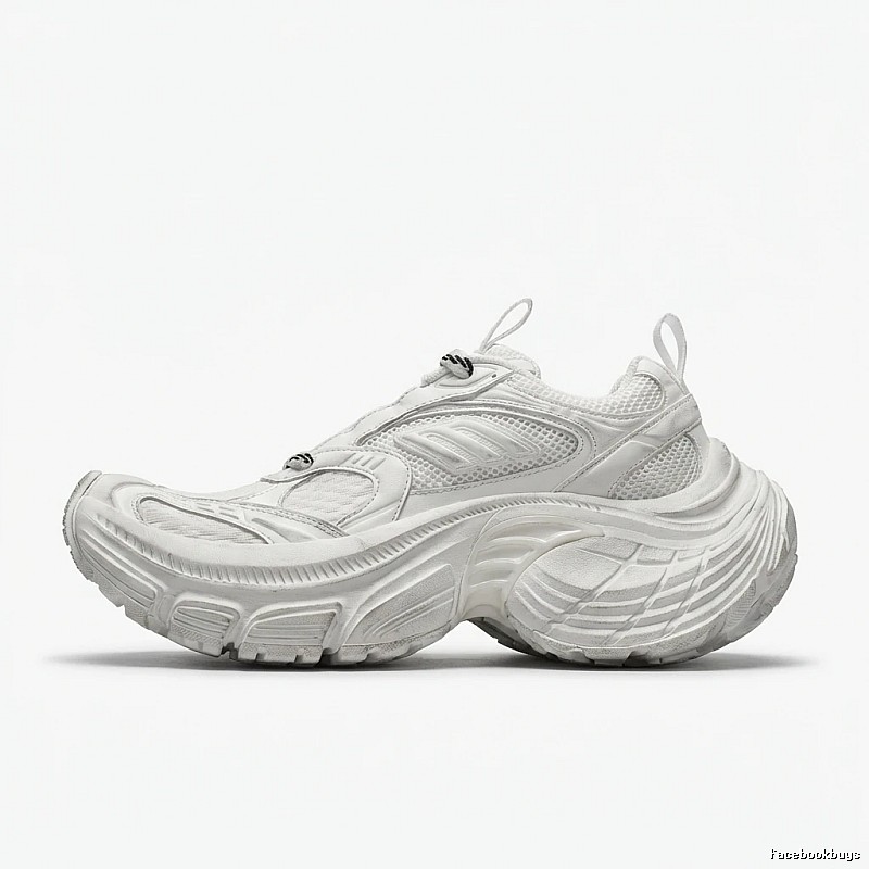Balenciaga dad-style white shoes