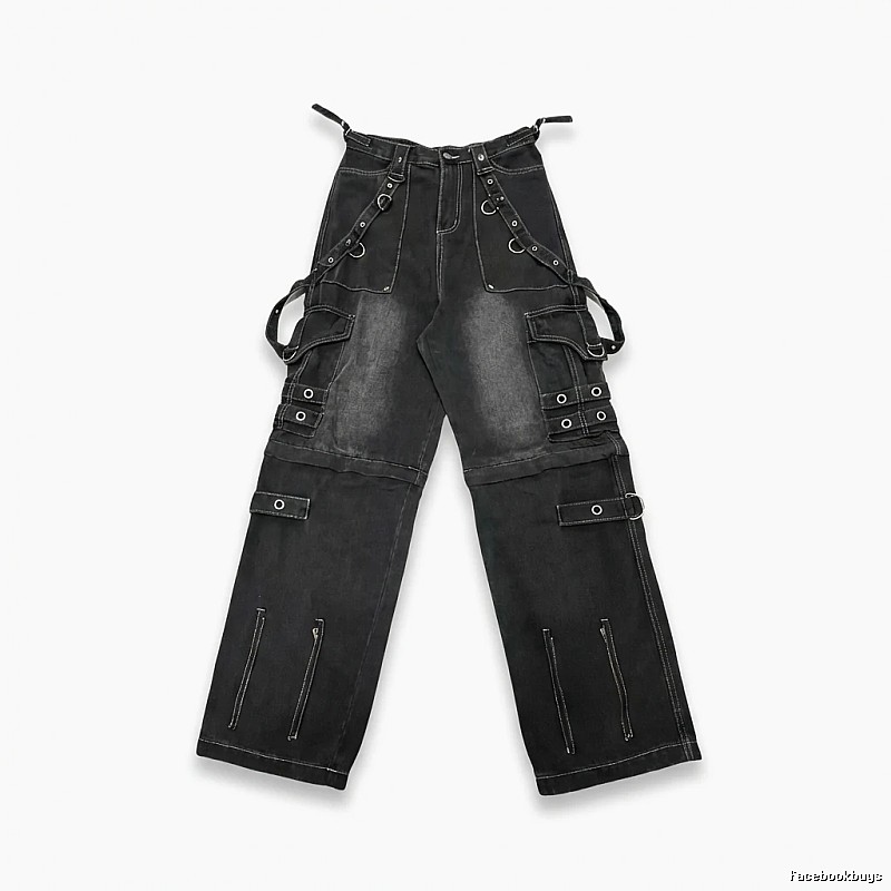 Balenciaga dark workwear style jeans