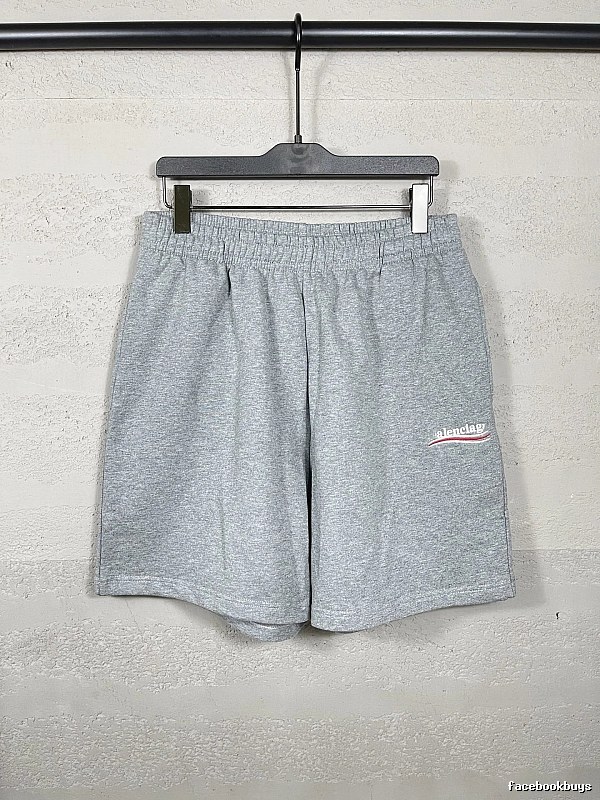 Balenciaga grey sports shorts