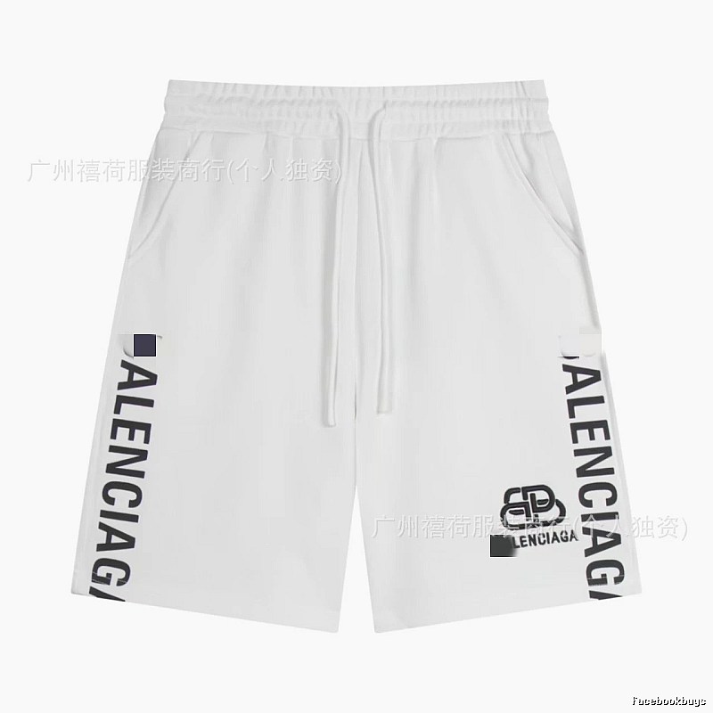 Balenciaga letter-style shorts