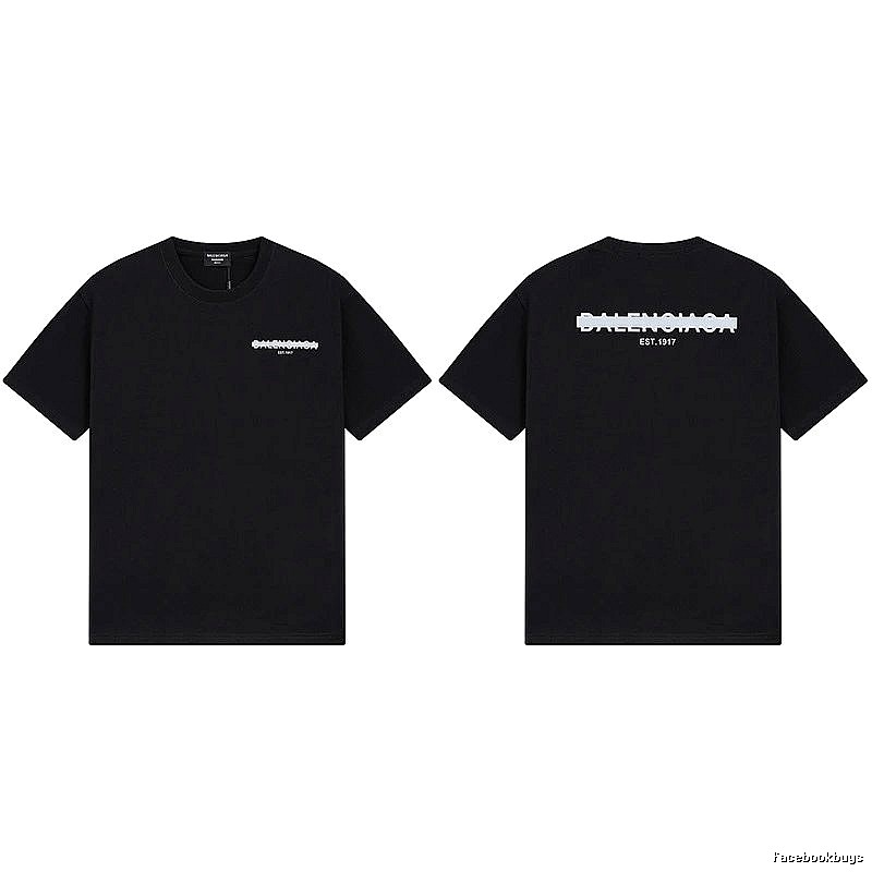 Balenciaga minimalist black T-shirt