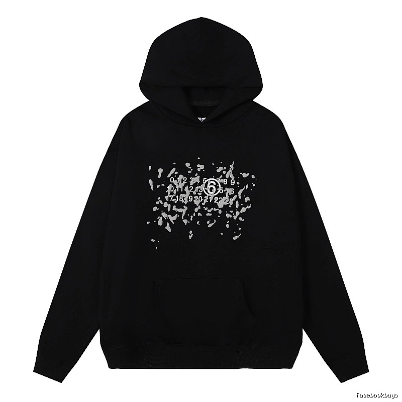 Balenciaga Monogram Logo hoodie Black Pullover Small for Layered Styling