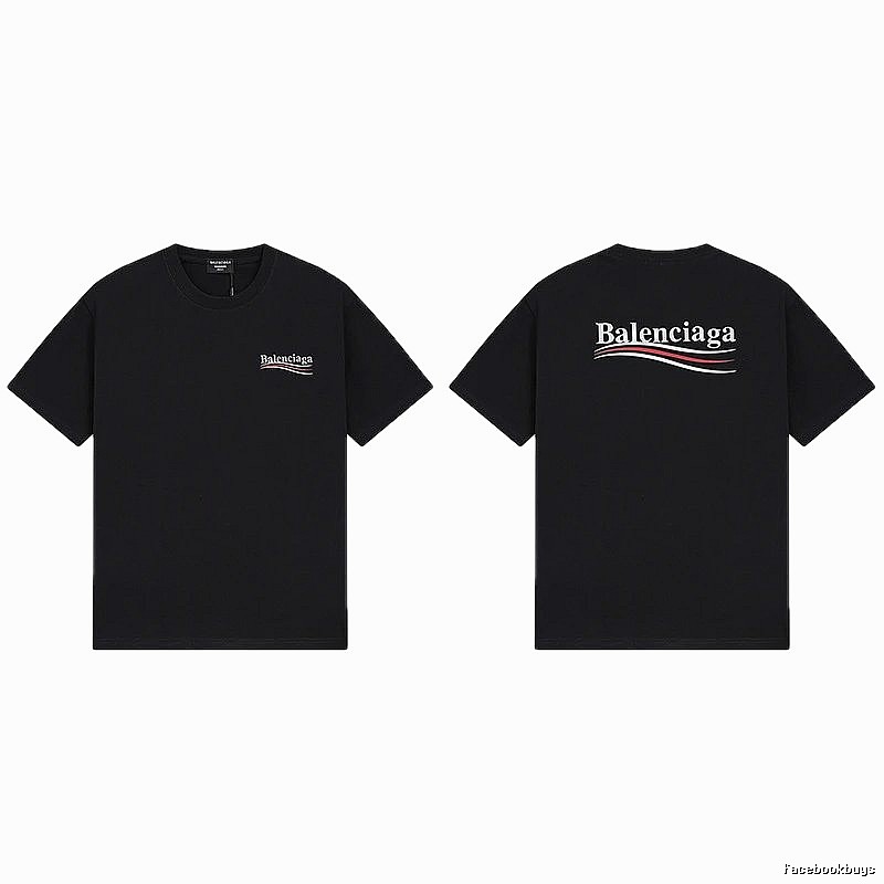 Balenciaga simple black short-sleeve