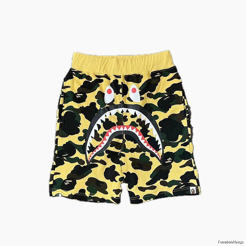 Bape Shark Camouflage Shorts