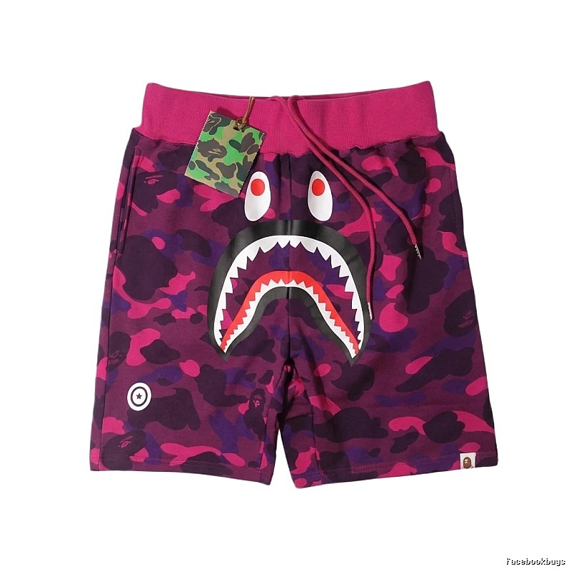 Bape Shark Camouflage Shorts