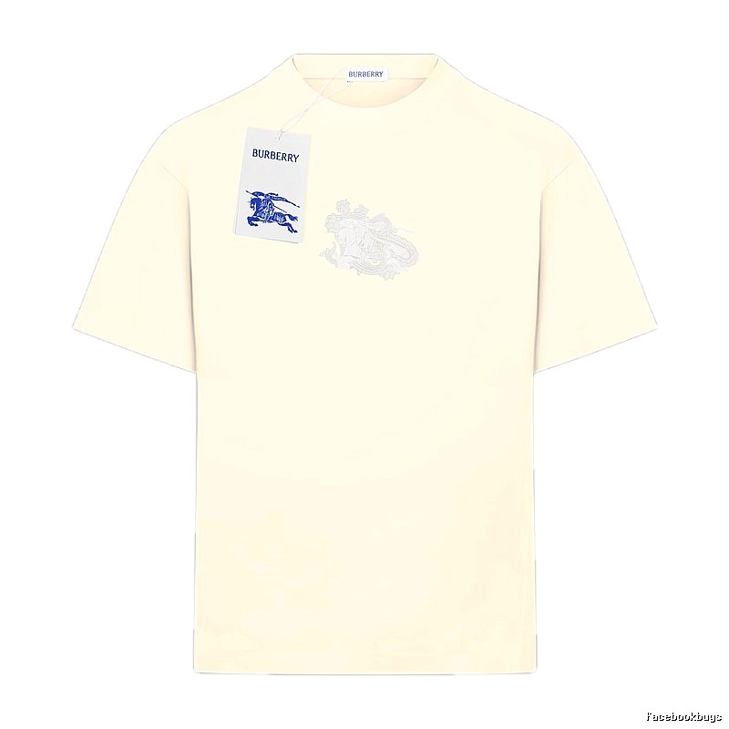 Burberry Knight Logo Minimalist Style T-shirt