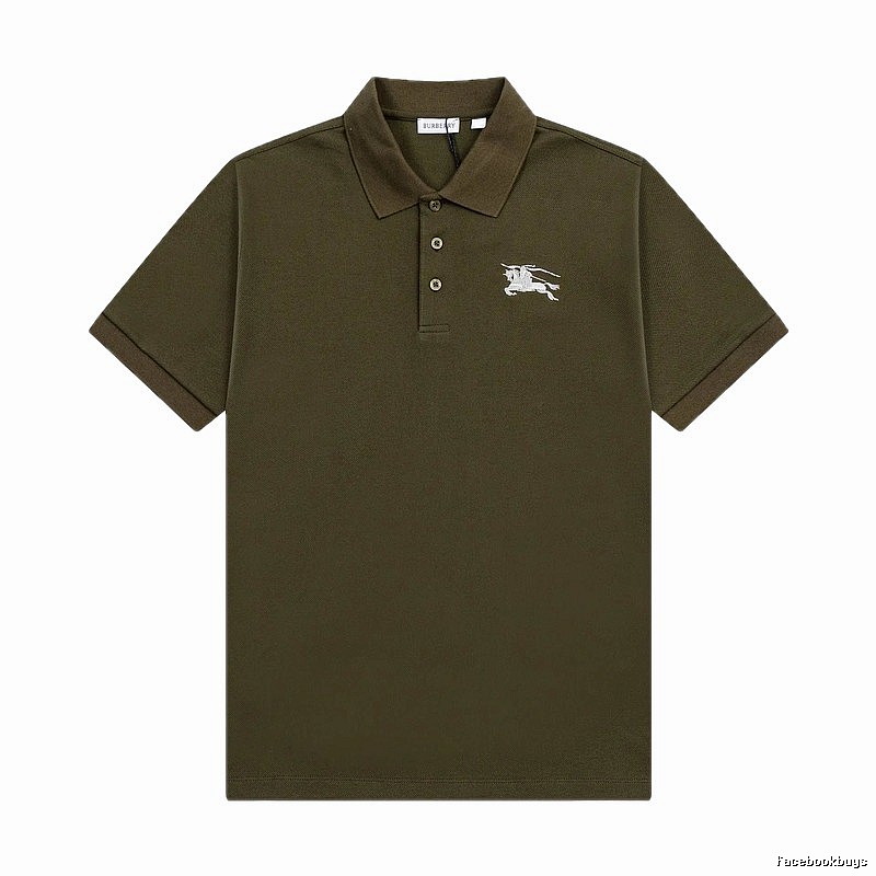 Burberry's retro-style polo shirt with the knight logo