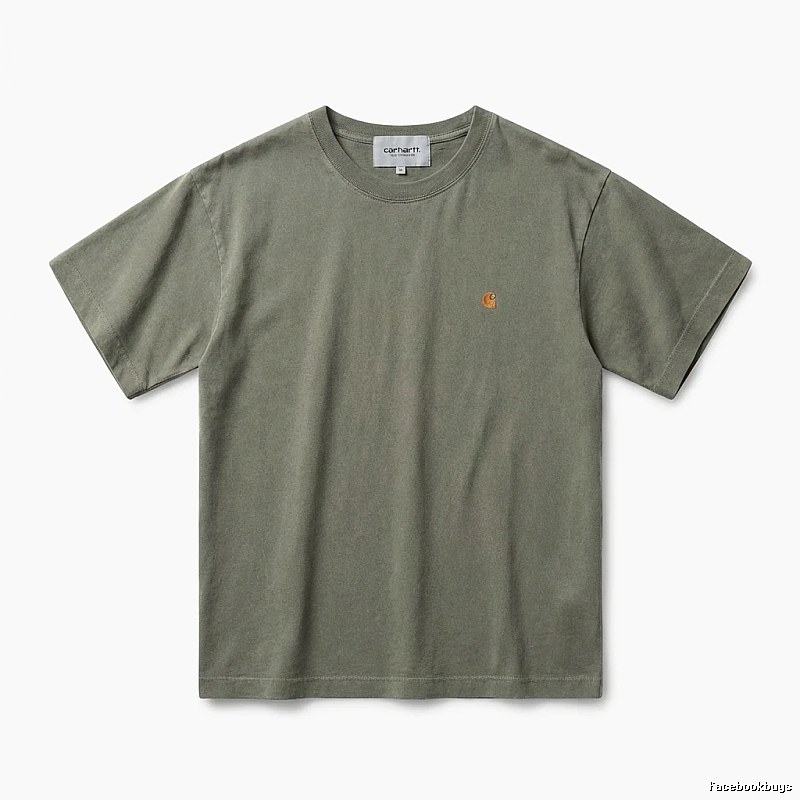 Carhartt basic retro style olive green T-shirt