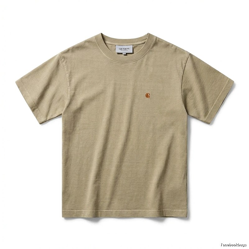 Carhartt Basic Simple Style Khaki T-shirt