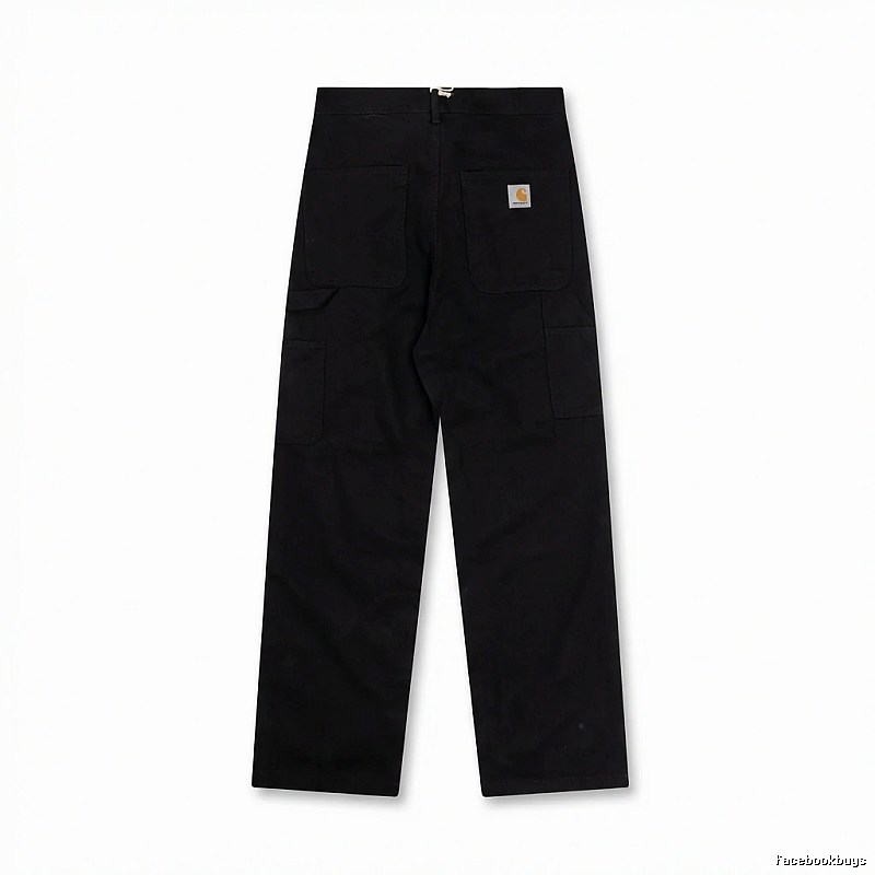 Carhartt workwear style black long trousers