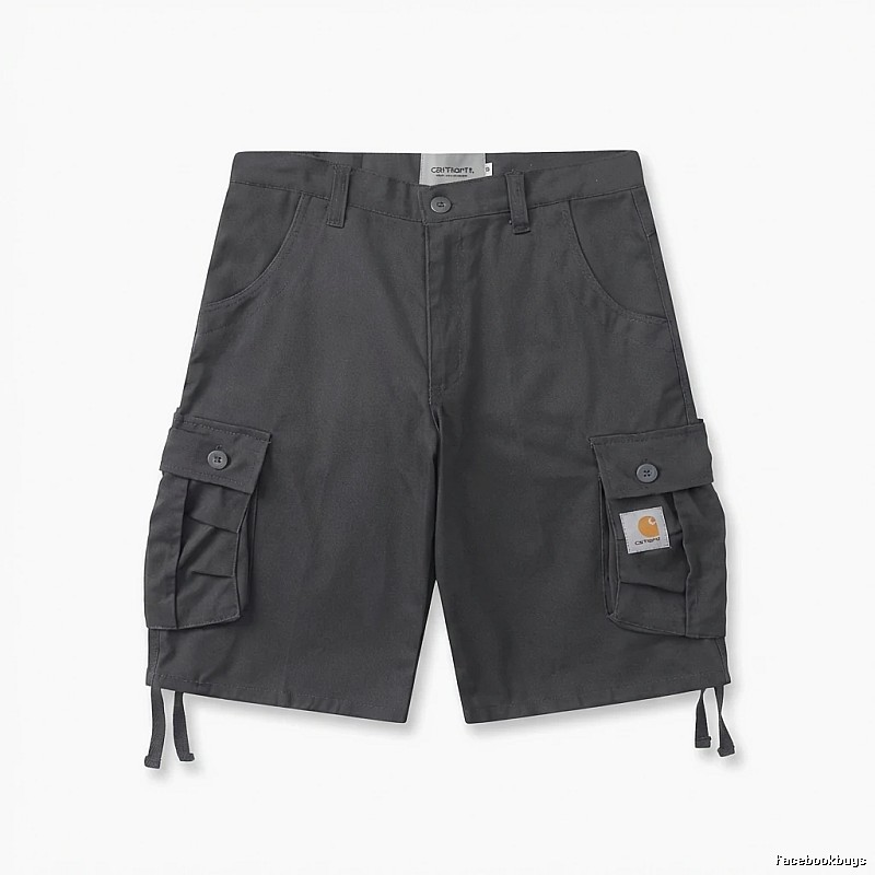 Carhartt workwear style dark grey shorts