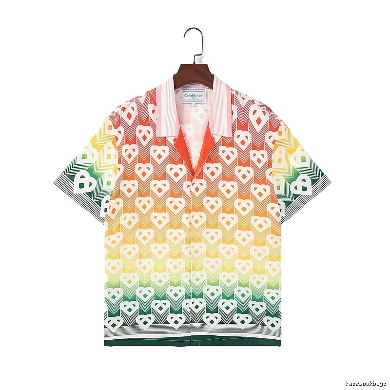Casablanca Rainbow Gradient Style Shirt