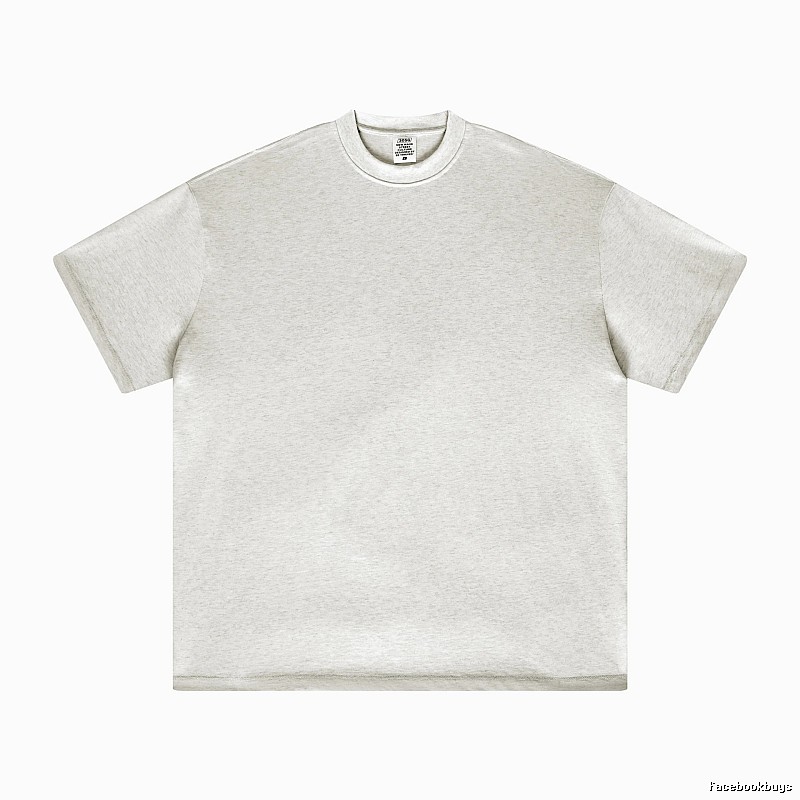 Casual Plain white T-shirt Minimal White Short for Streetwear Looks