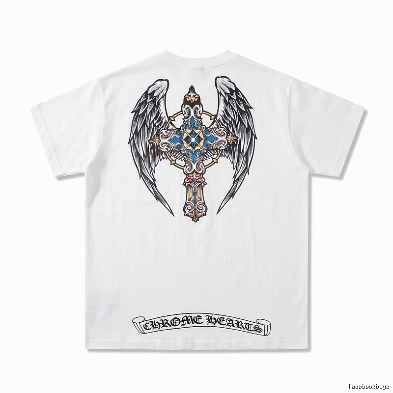 Chrome Hearts Angel Cross White T-shirt