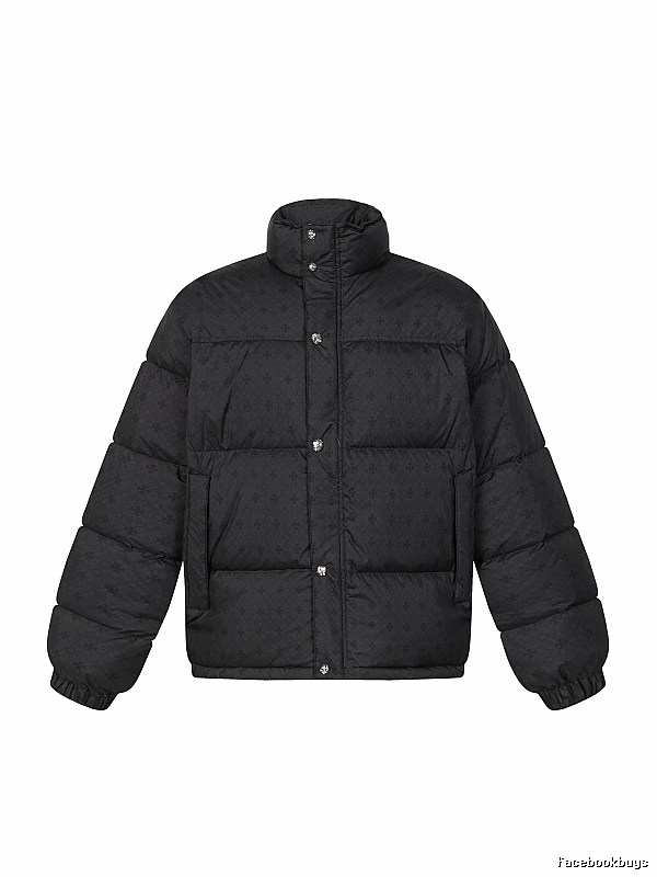 Chrome Hearts classic black down jacket