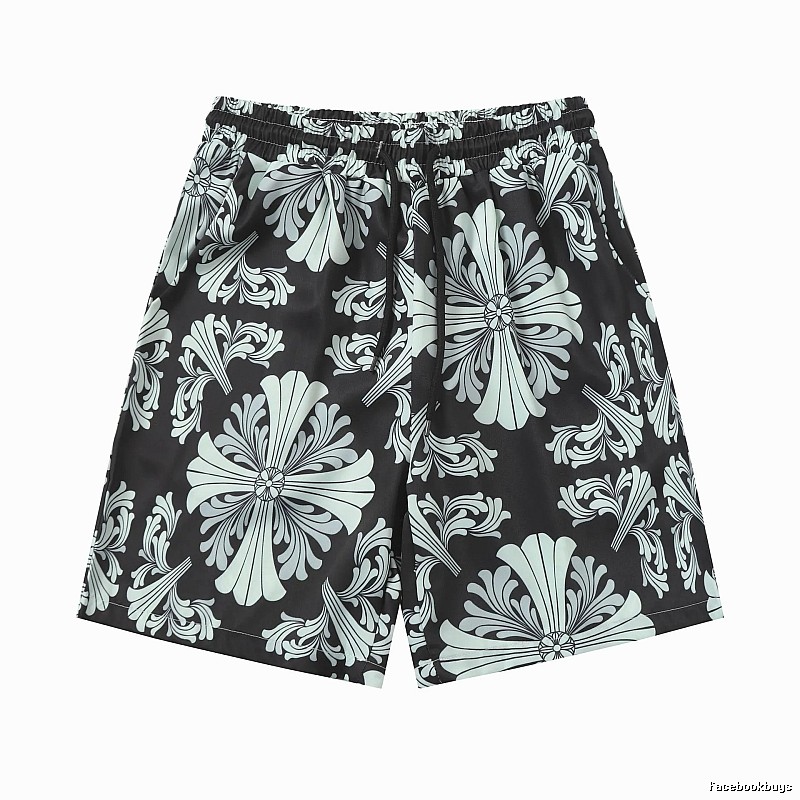 Chrome Hearts Cross Flower Trendy Brand Shorts