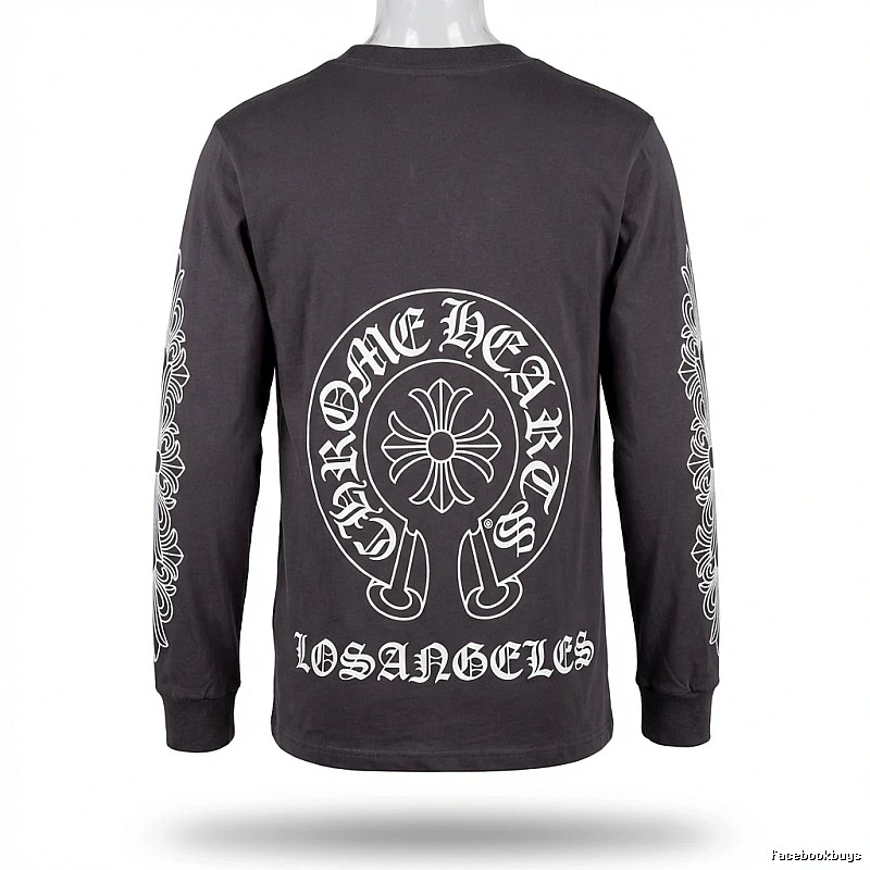 Chrome Hearts Print Dark Style Long-sleeve