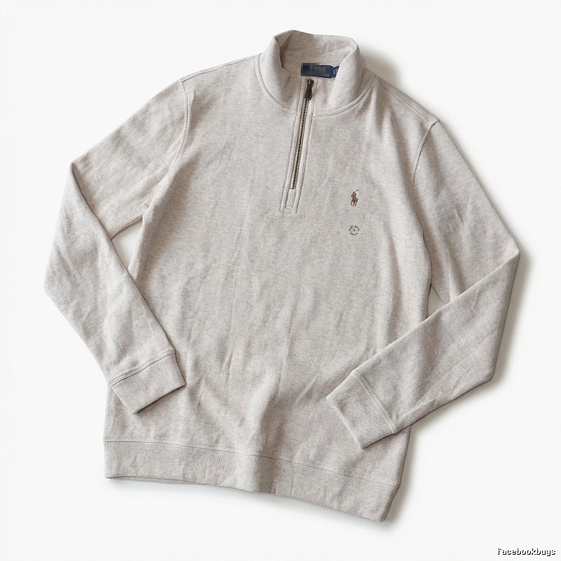 Classic light gray sweatshirt of Ralph Lauren