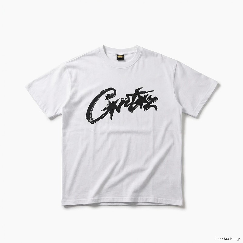 Corteiz Graffiti Style White T-shirt