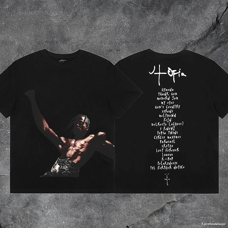Denim Tears 2031-78 Black Graphic T-Shirt Gift Ready