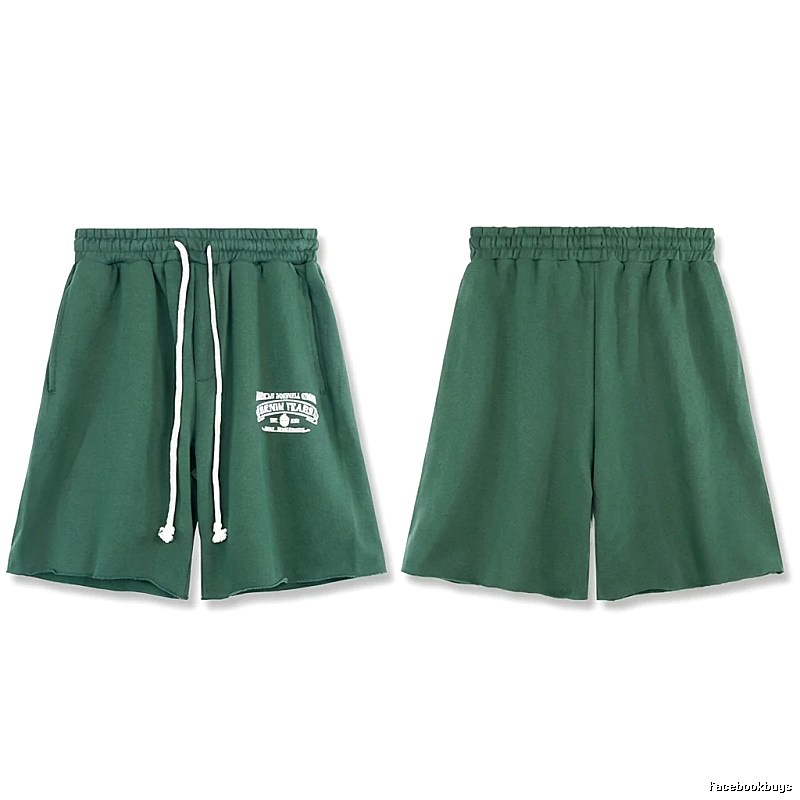 DENIM TEARS American Retro Green Shorts