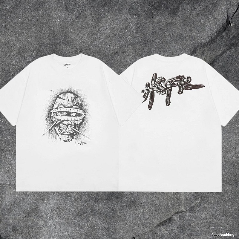 Denim Tears White Graphic T-Shirt Modern Fit