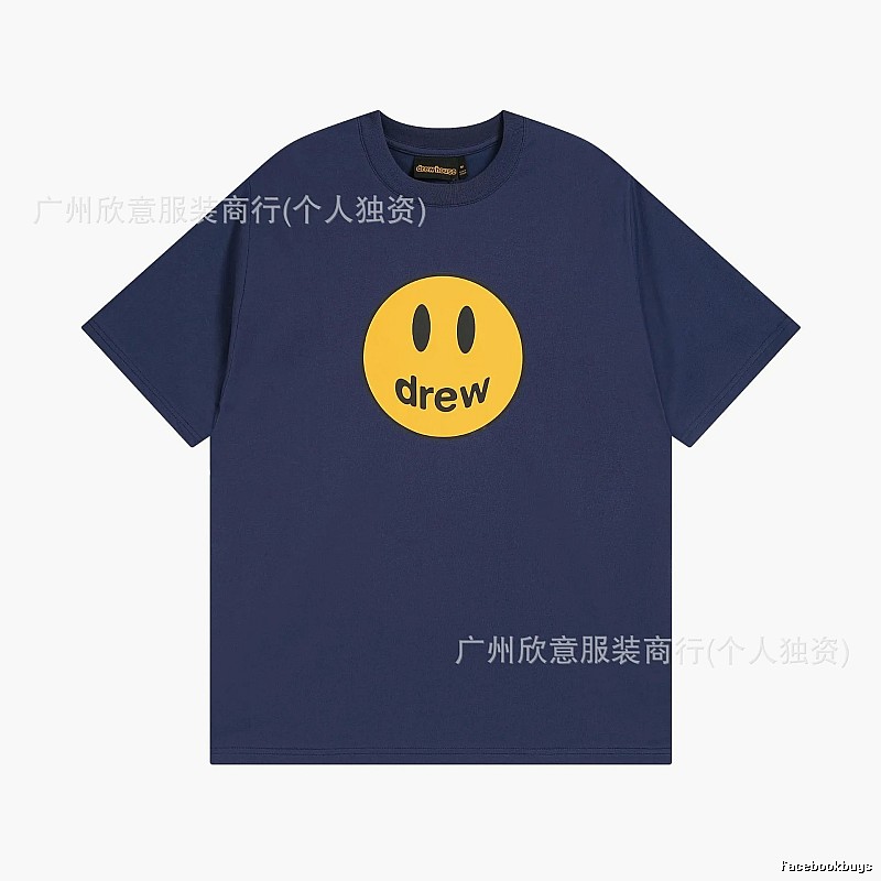 DREWHOUSE Smiley Street Style Navy Blue T-shirt