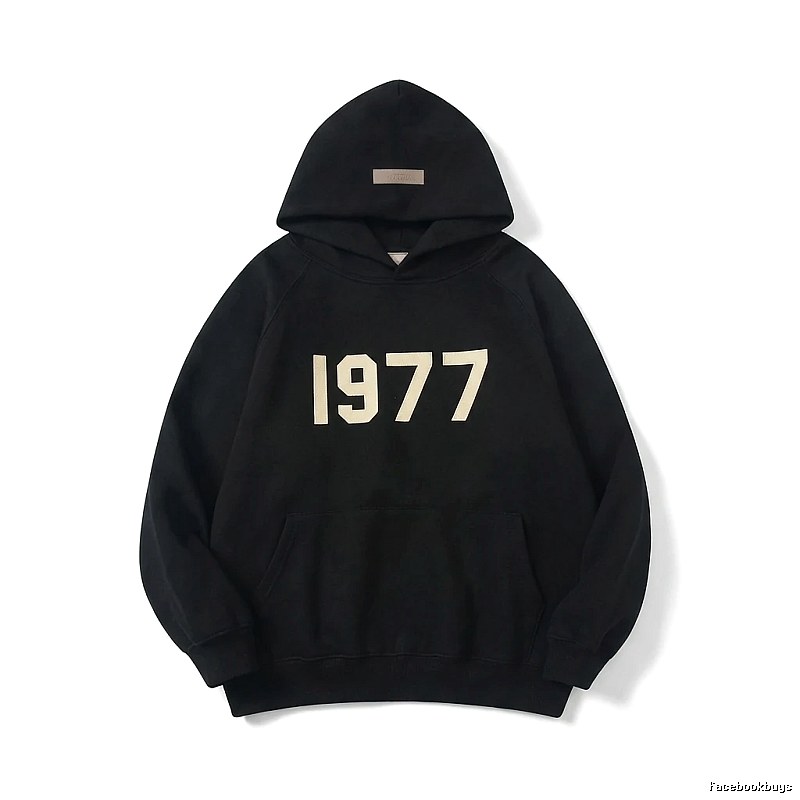 ESSENTIALS 1977 Series Black Sweatshirt
