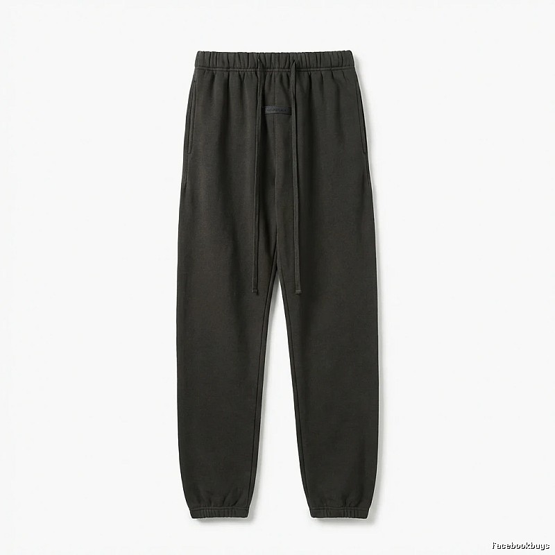 ESSENTIALS Basic Casual Black Pants