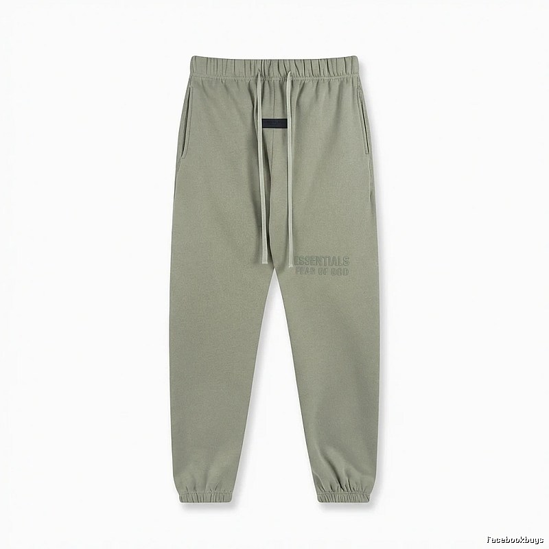 ESSENTIALS Basic Casual Khaki Pants