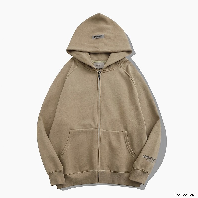 ESSENTIALS Basic Khaki Sweatshirt