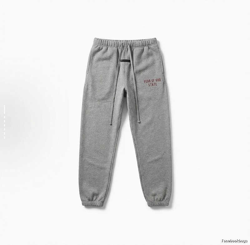 ESSENTIALS casual style grey sweatpants