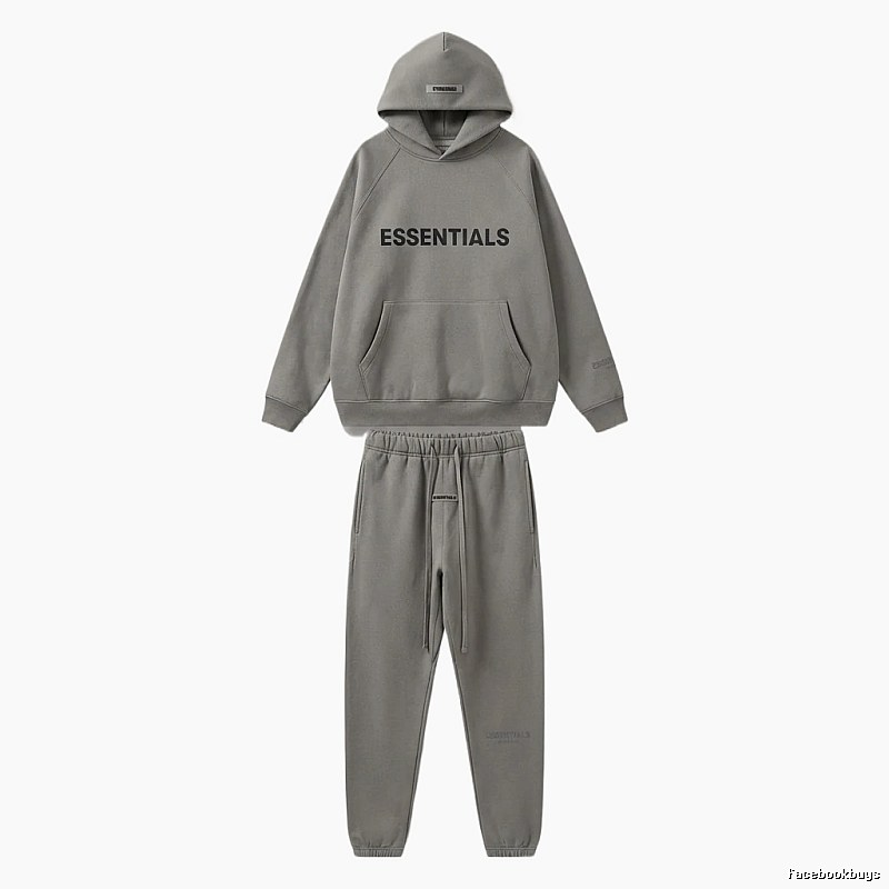 ESSENTIALS grey casual suit