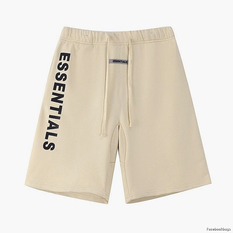 ESSENTIALS minimalist style beige shorts
